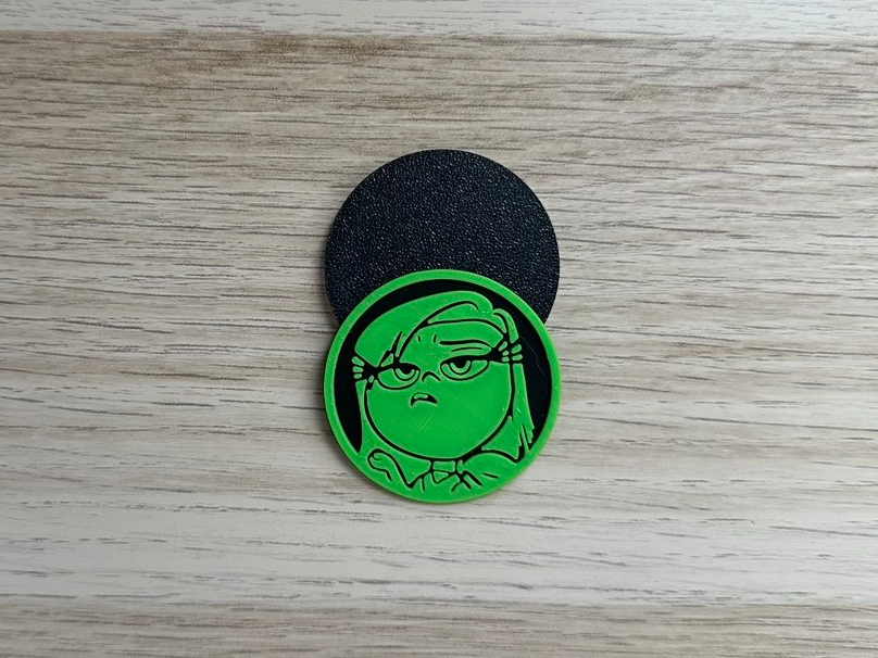 Disgust coin (Inside Out)