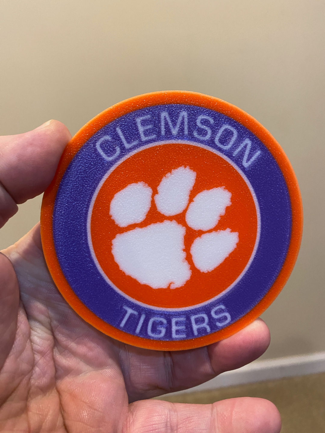 Clemson Tigers Coaster set of 4