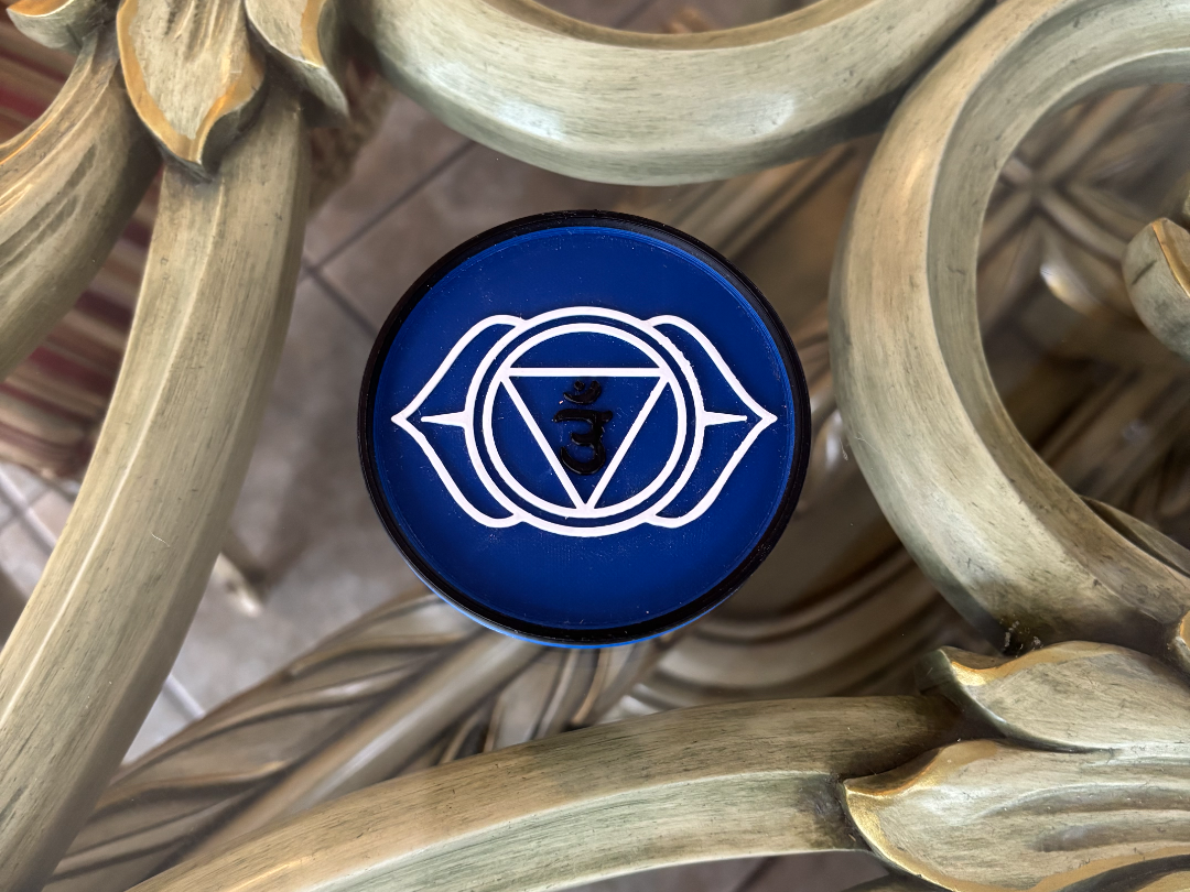 Third Eye Chakra Glass Mount