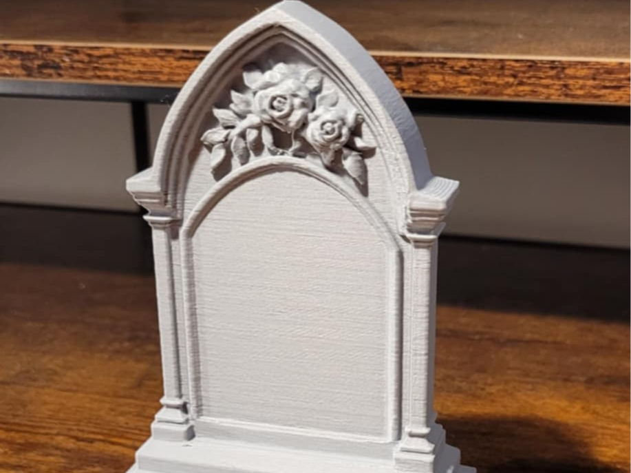 Gothic tombstone