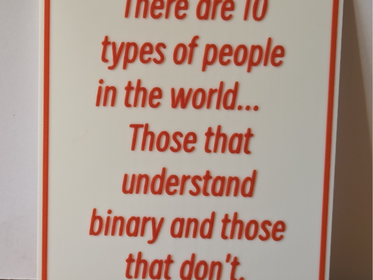 Funny Binary Sign