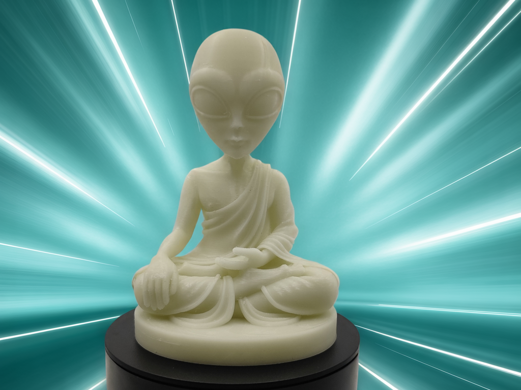 Meditation Grey Alien