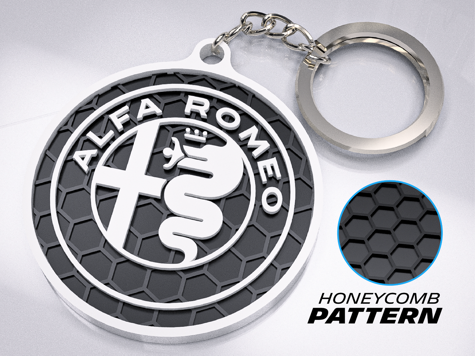 Alfa Romeo Keychain