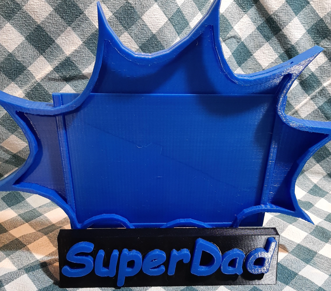5x7 SuperDad Picture Frame