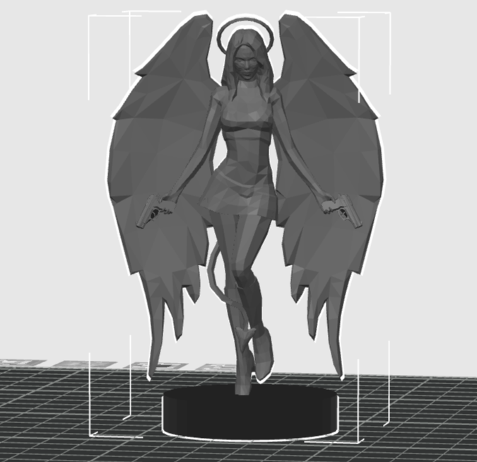 Saints Row Angel Statue