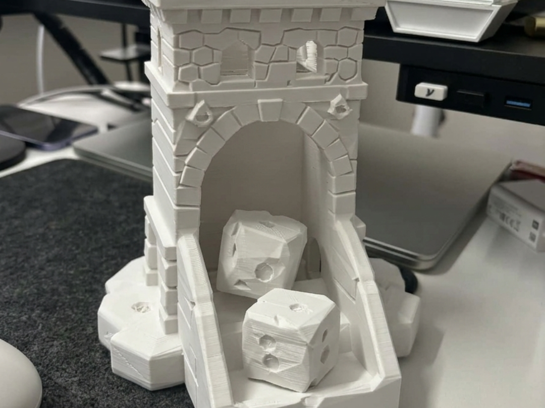 Epic Medieval Castle Dice Tower | Tabletop RPG