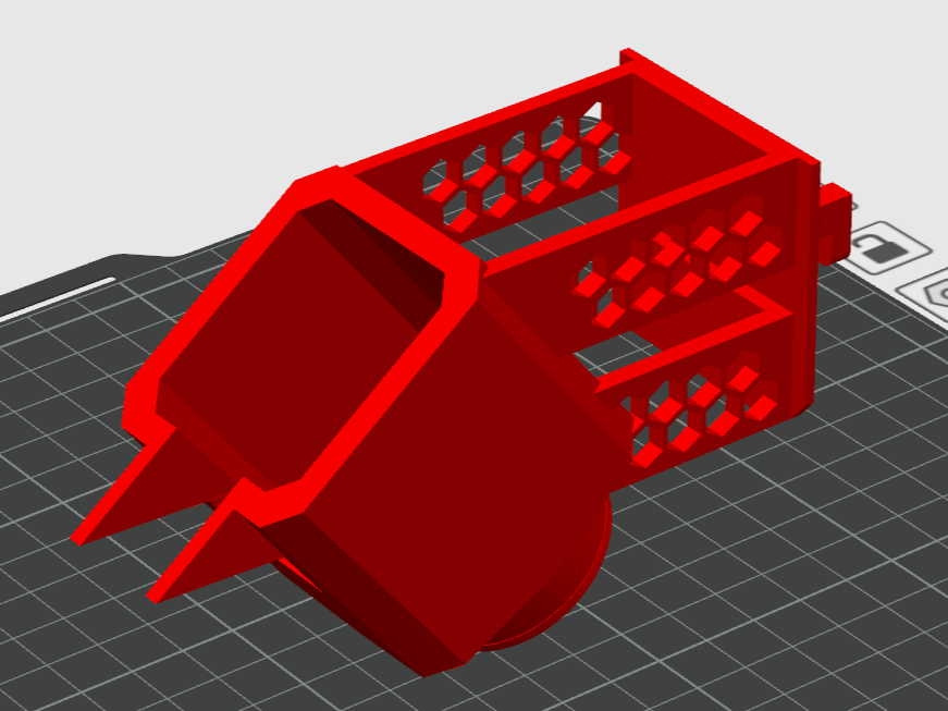 Skadis holder for Einhell cordless glue gun