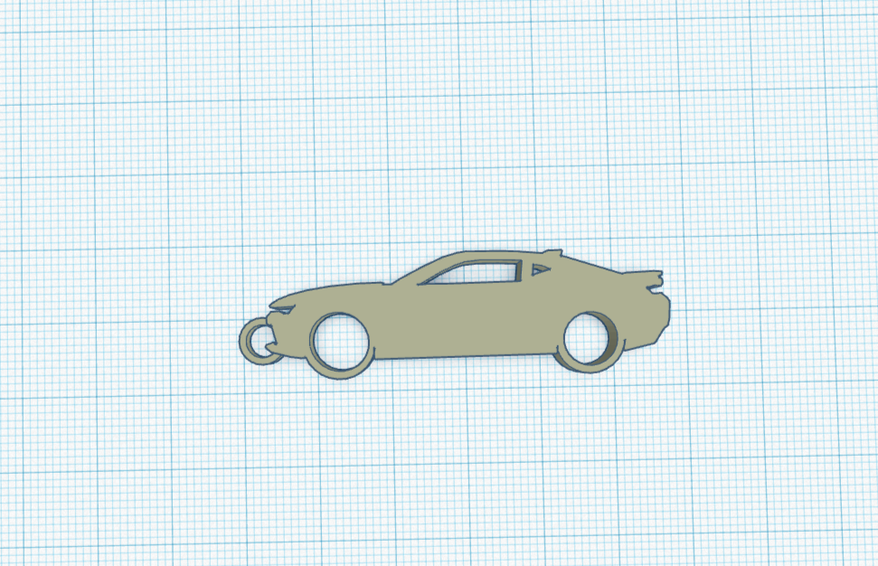 Chevrolet Camaro SS - KeyChain