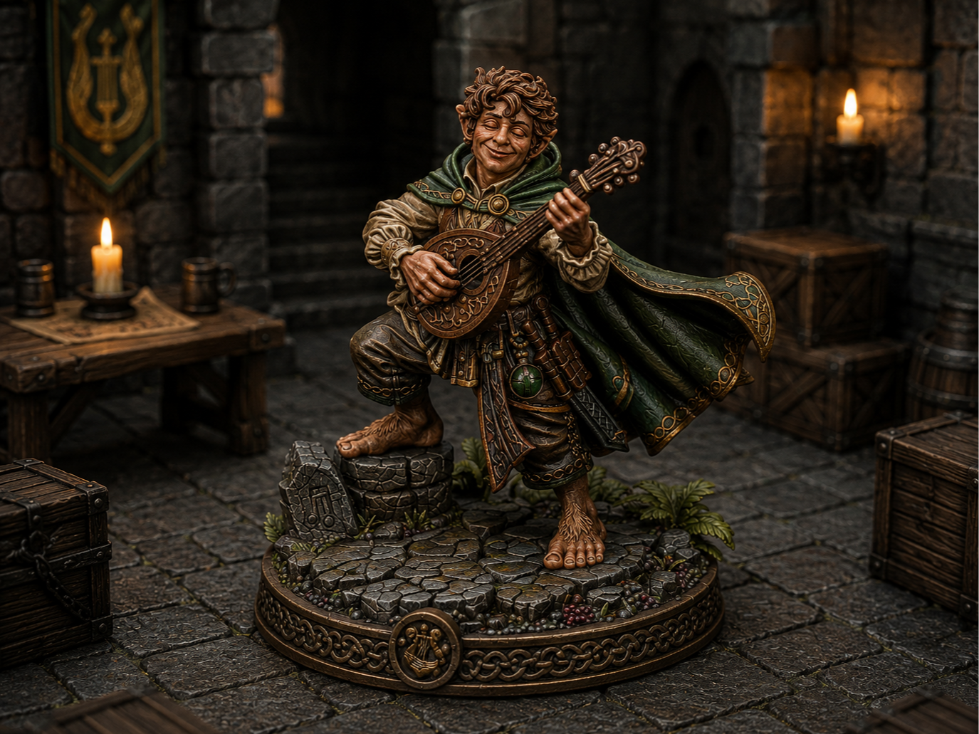 Halfling Bard