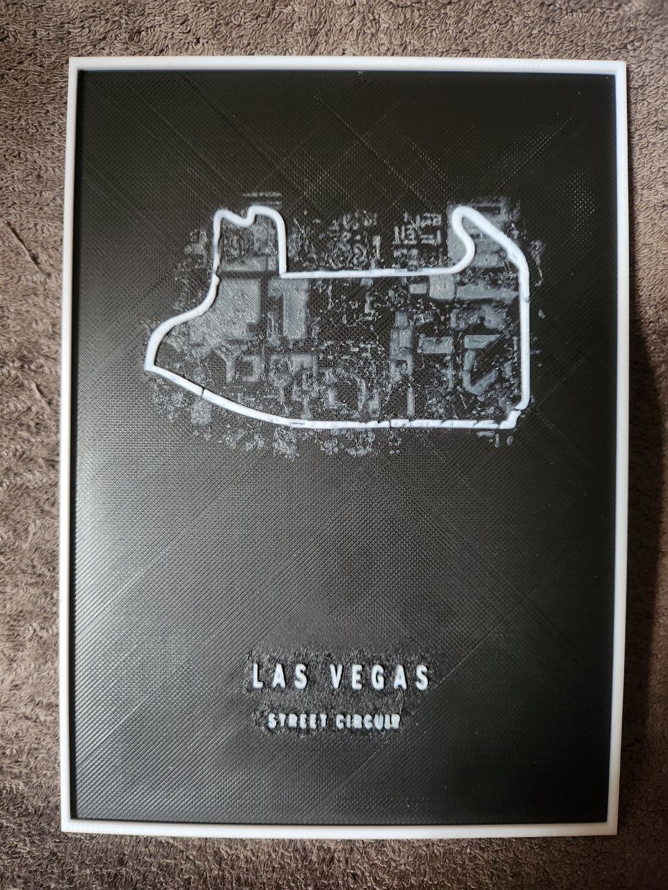 Las Vegas Circuit F1 - HueForge