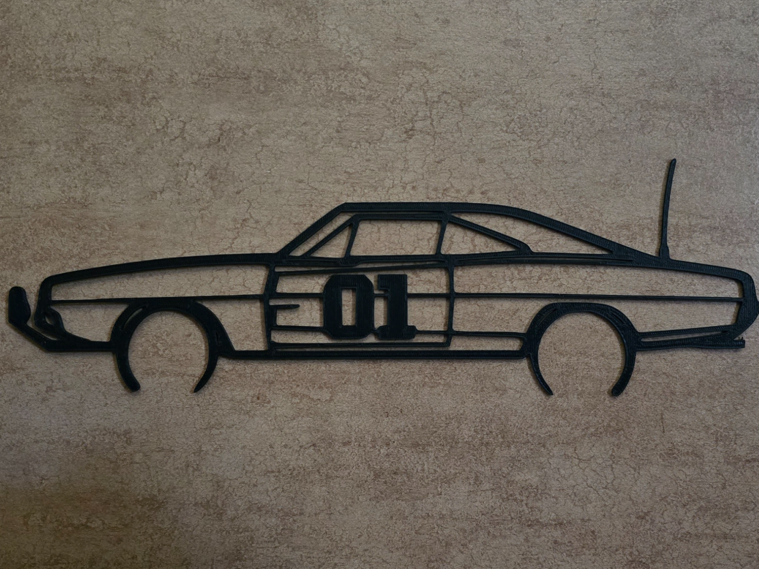 1969 Dodge Charger " General Lee" Silhouette