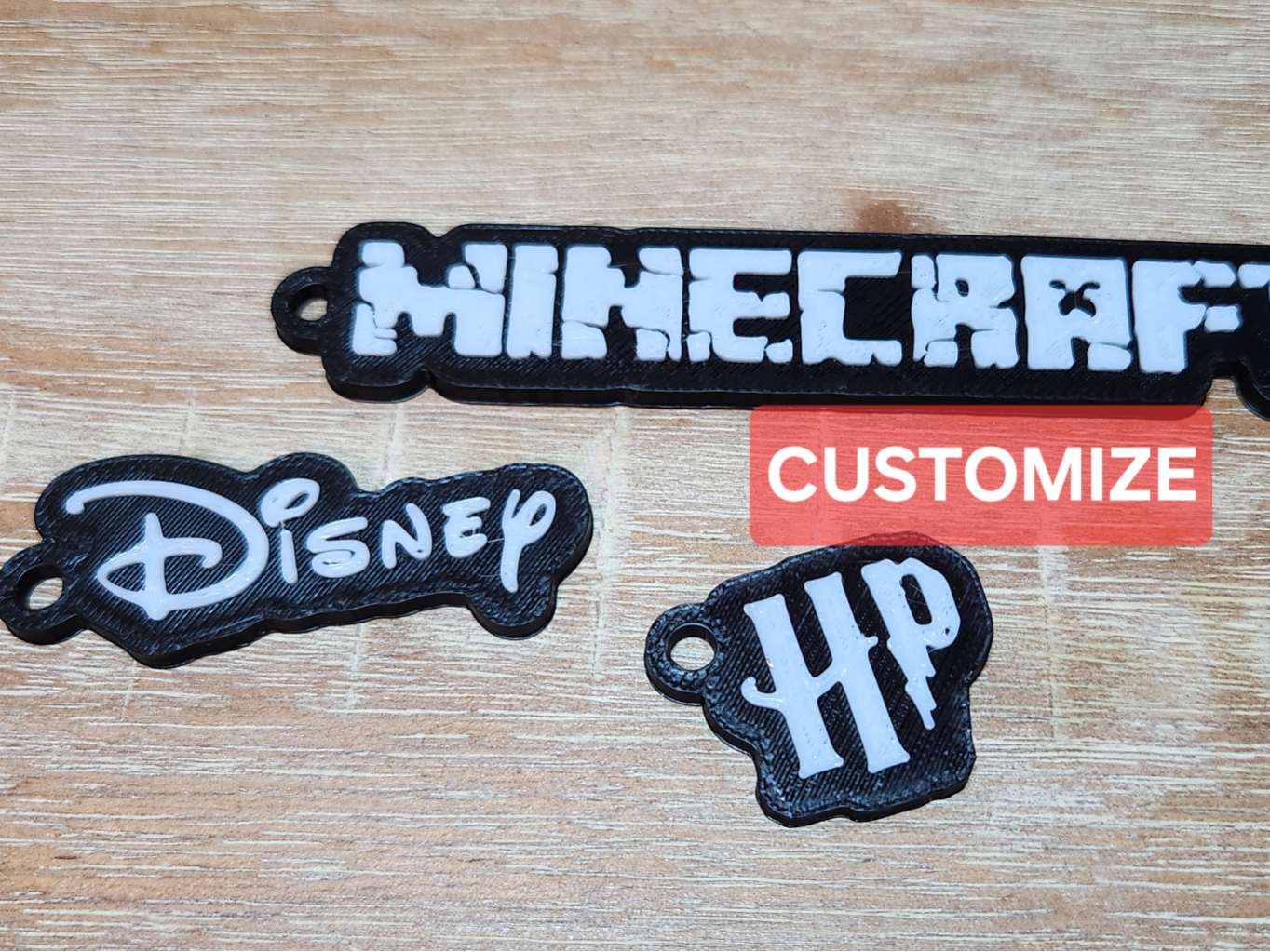 Customizable Keychain Fonts - MakerLab & OpenSCAD