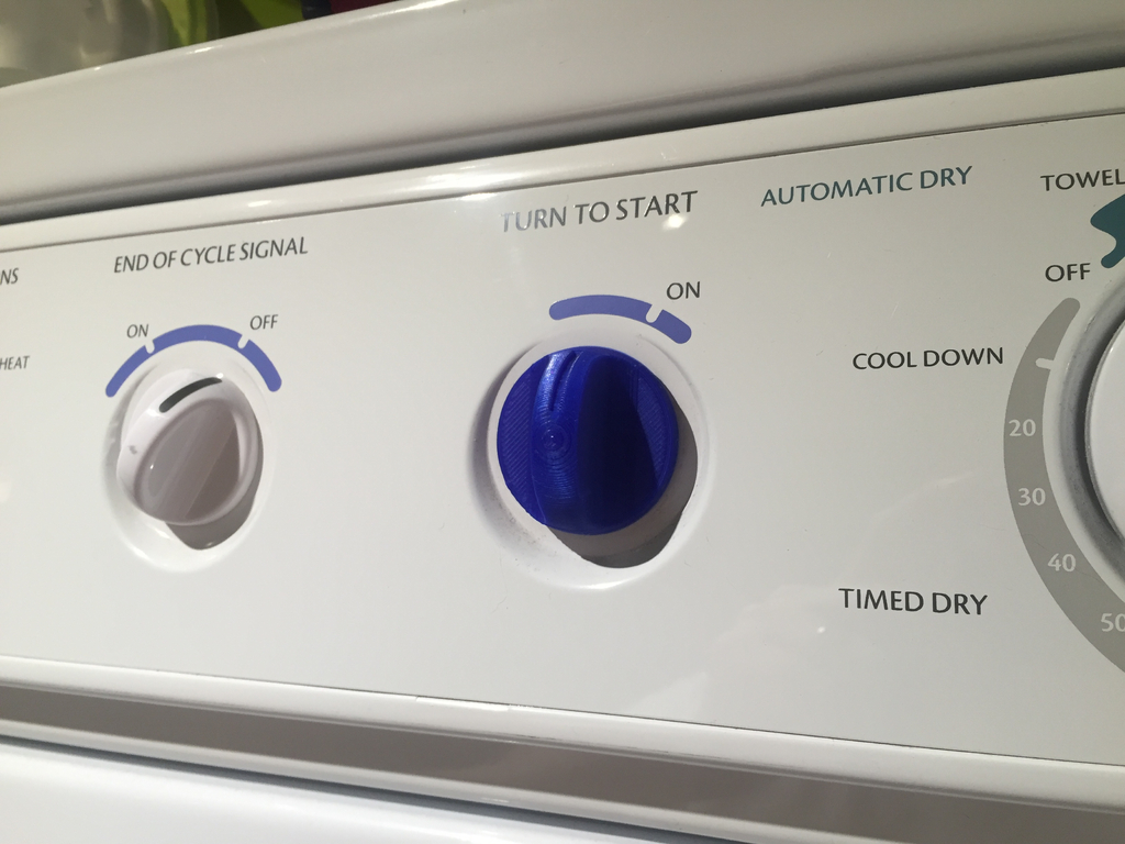 Frigidaire Dryer 131965300 Compatible Knob