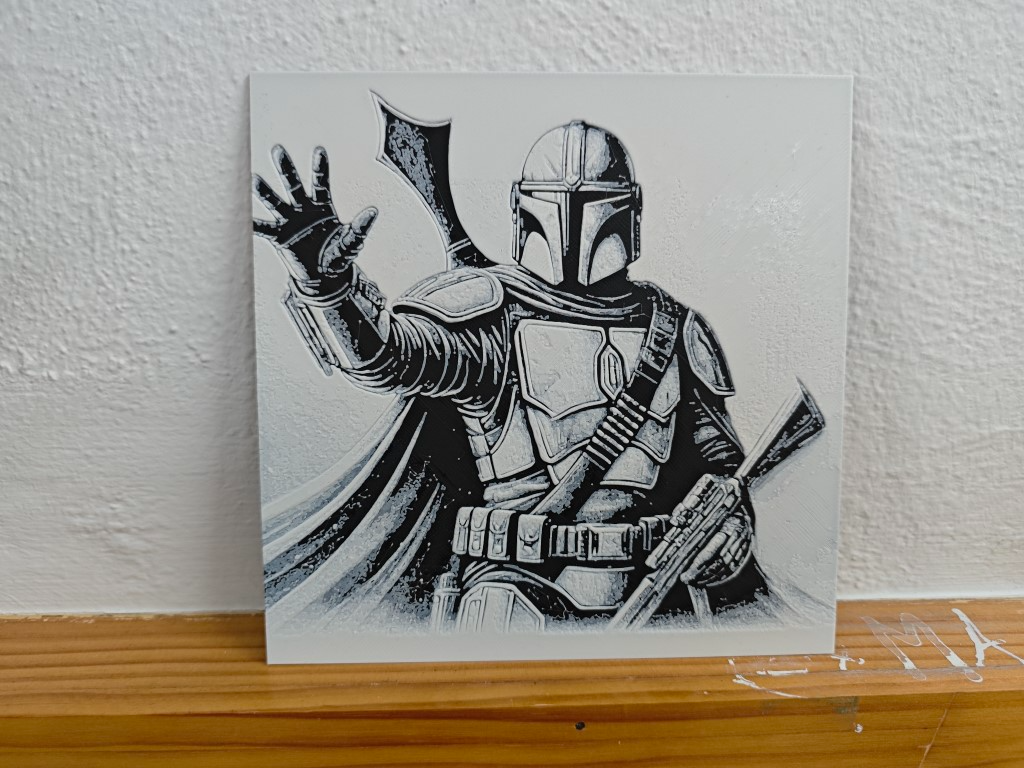 Hueforge The Mandalorian
