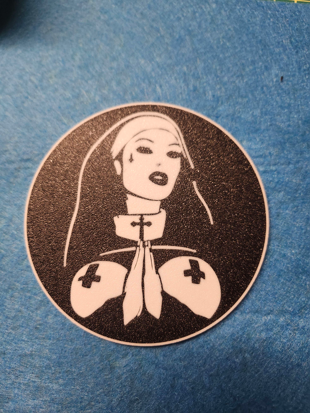 Naughty Nun Coaster