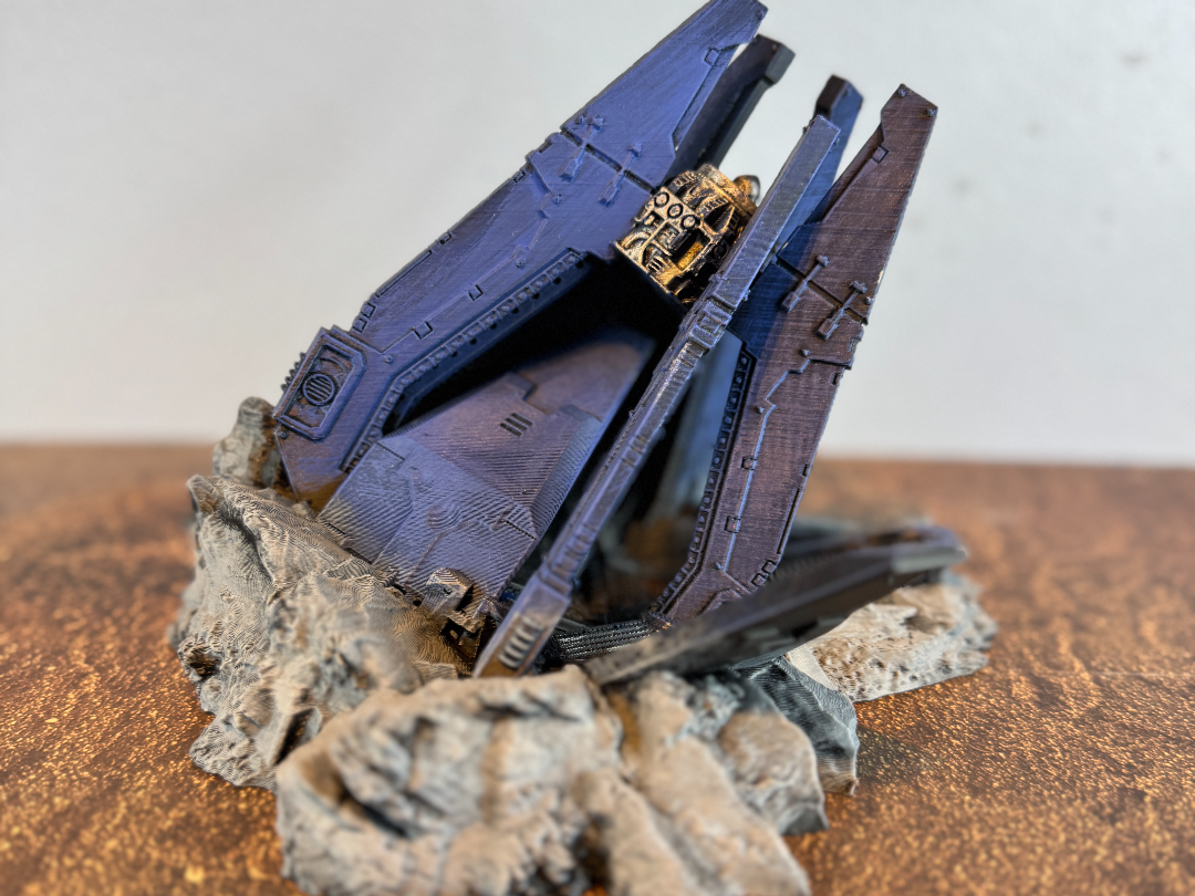 Drop Pod wreckage terrain