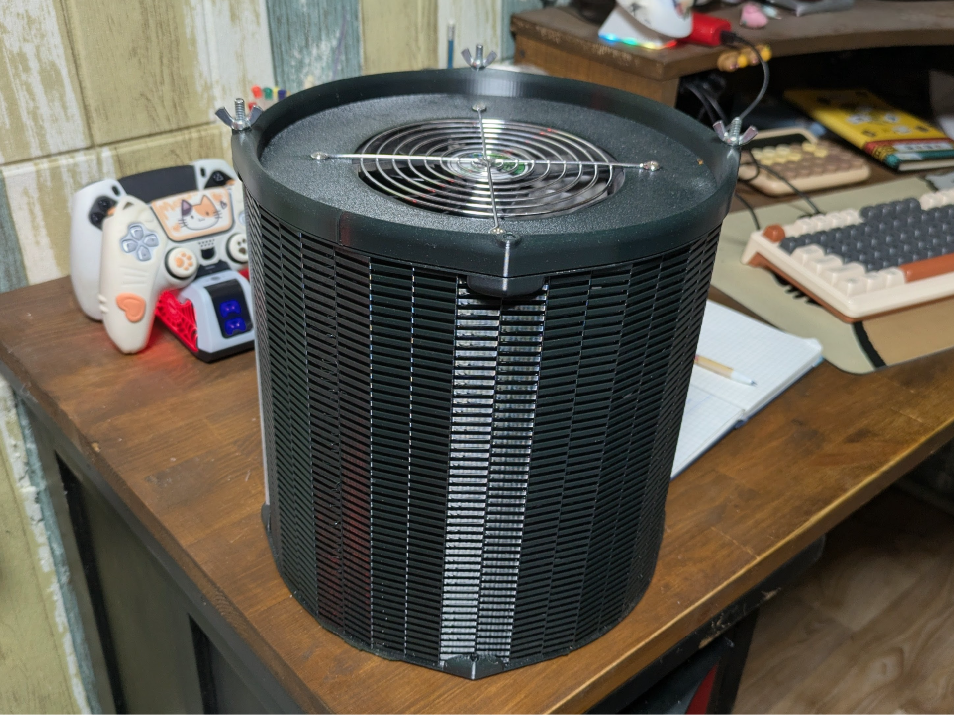 Big activated charcoal filter