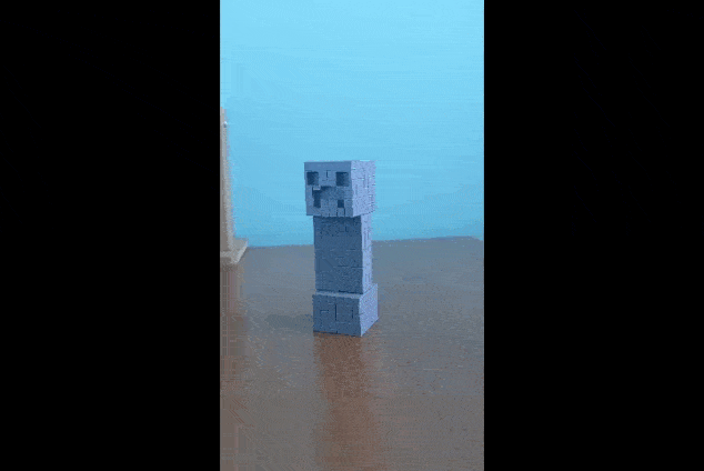 Creeper – Snap Fit Minecraft-Inspired Figure