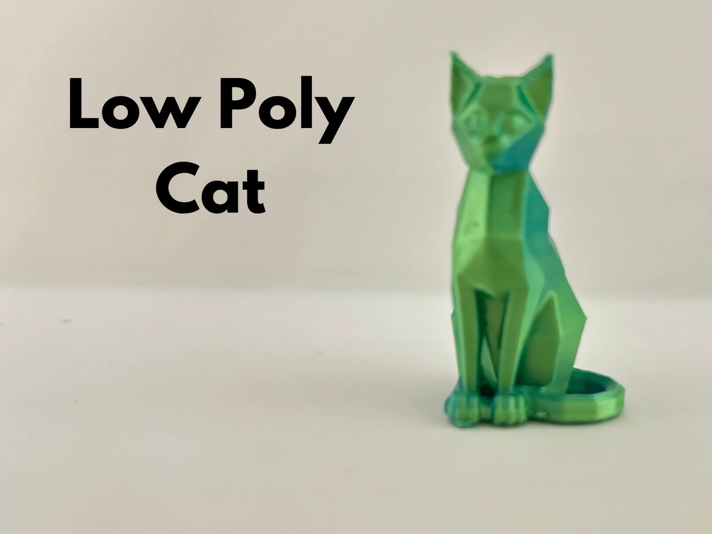 Low Poly Cat
