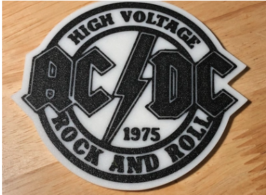 AC/DC High Voltage coaster