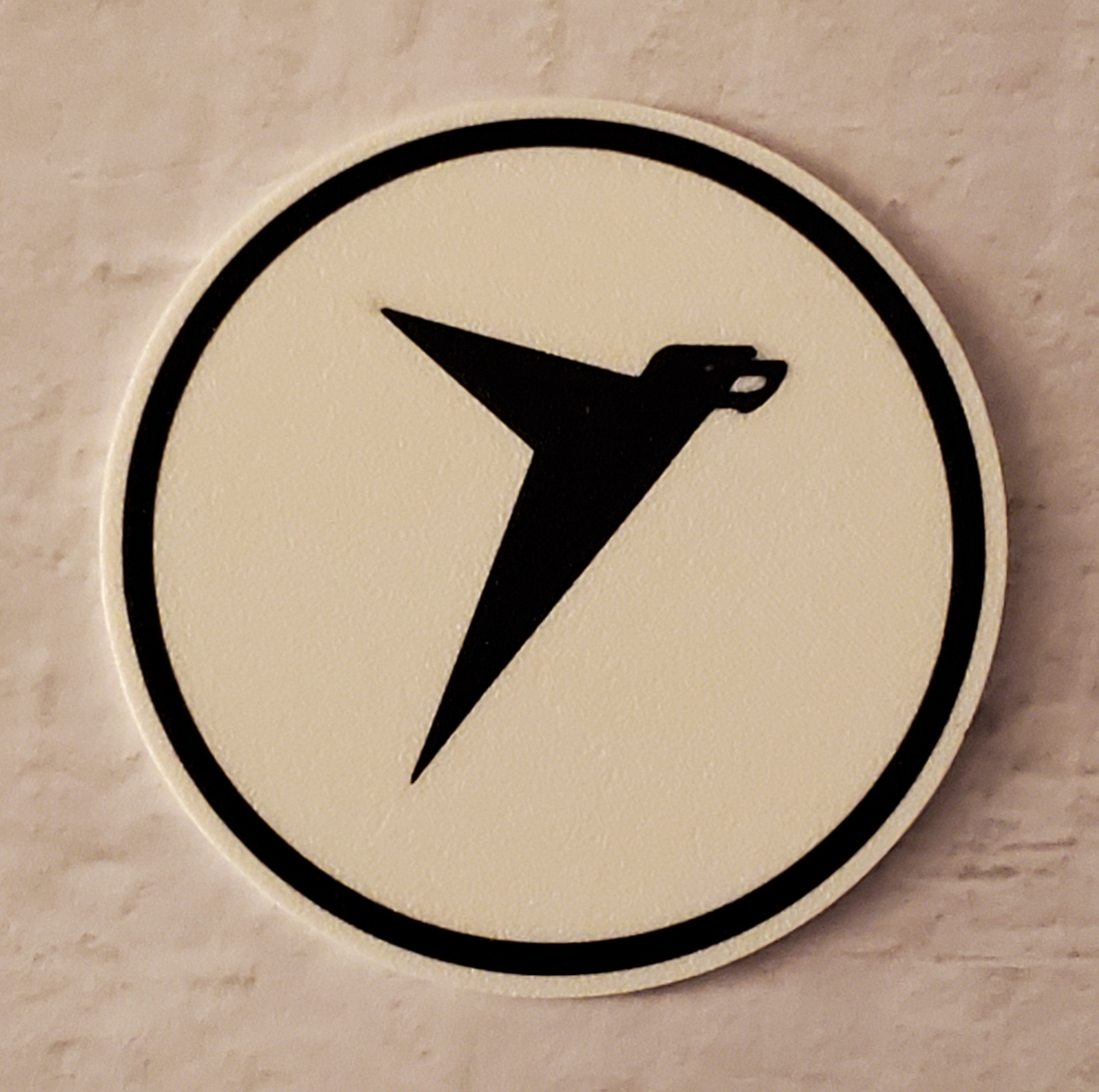 Vintage Messerschmitt Logo - Coaster