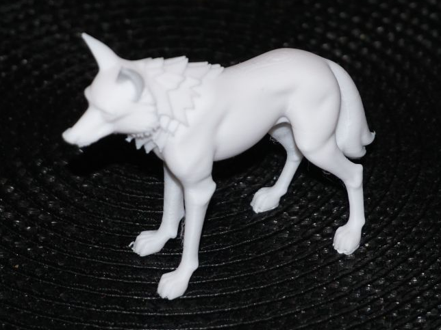 Wolf Figurine - 3D Printable Detailed Animal Model