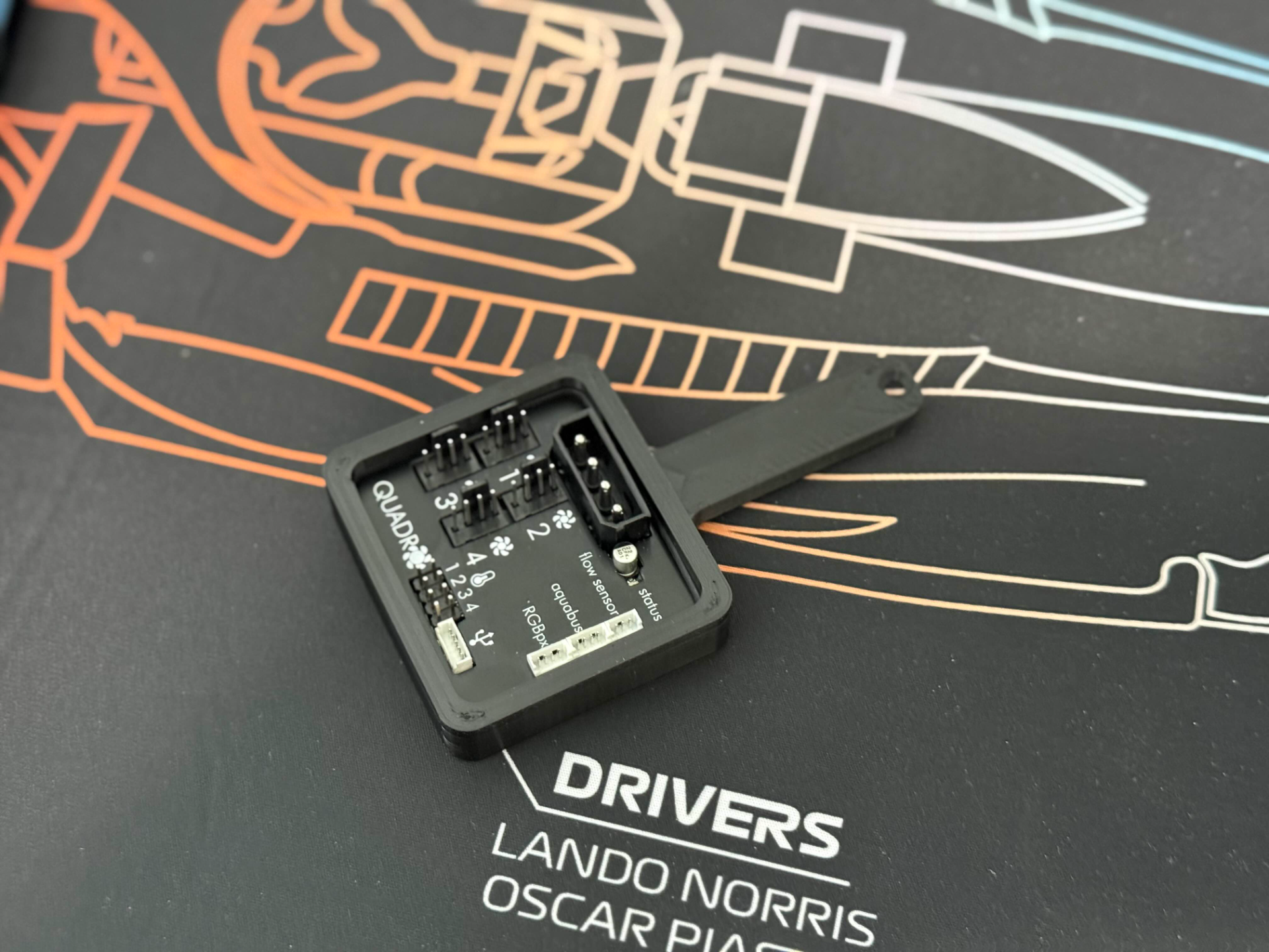 Aquacomputer Quadro FormD T1 Mount