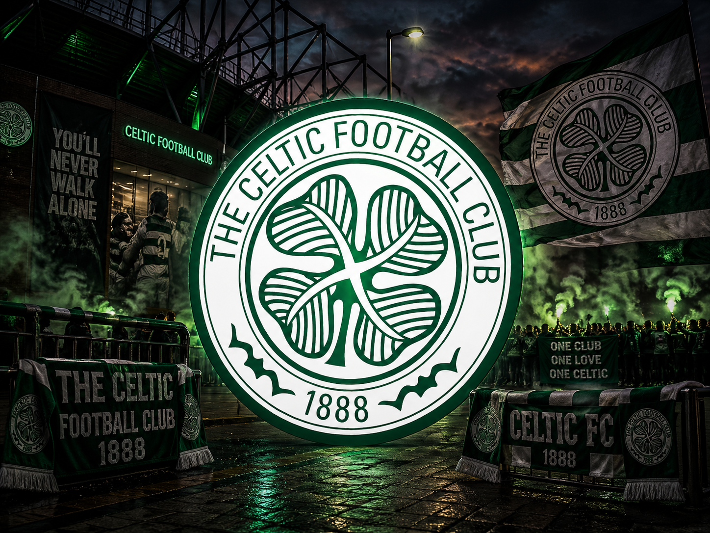 Celtic FC Coaster