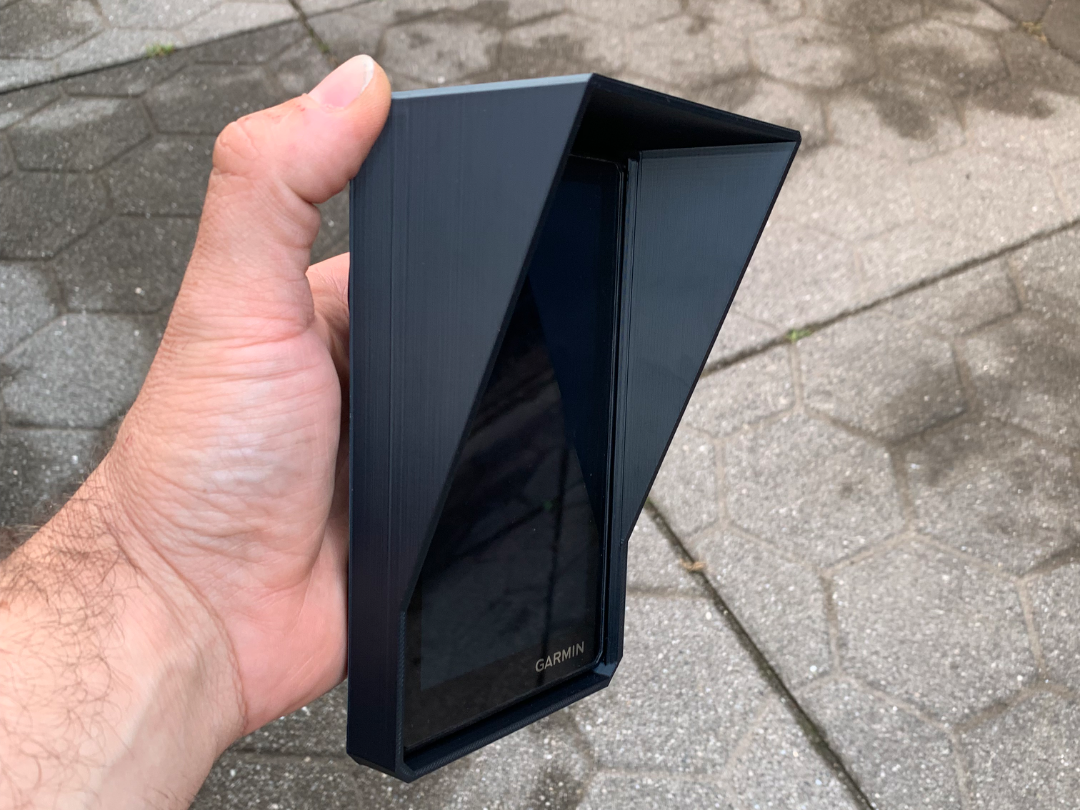 Garmin Zumo XT Sunshade Vertical