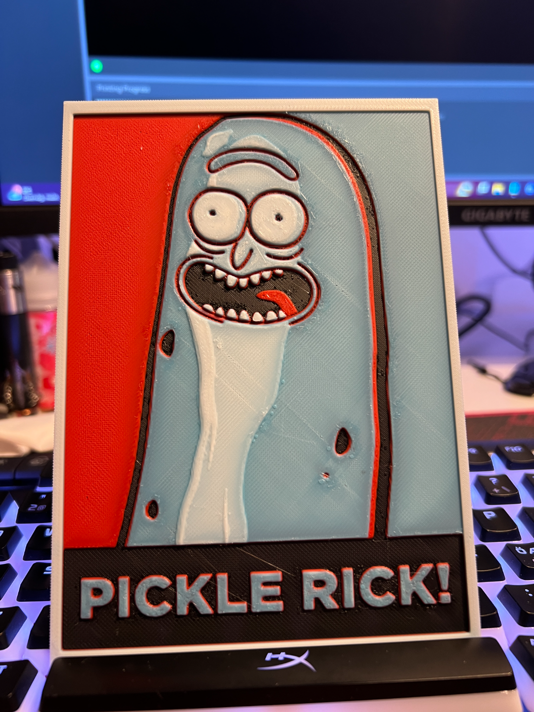 Pickle rick - Hueforge