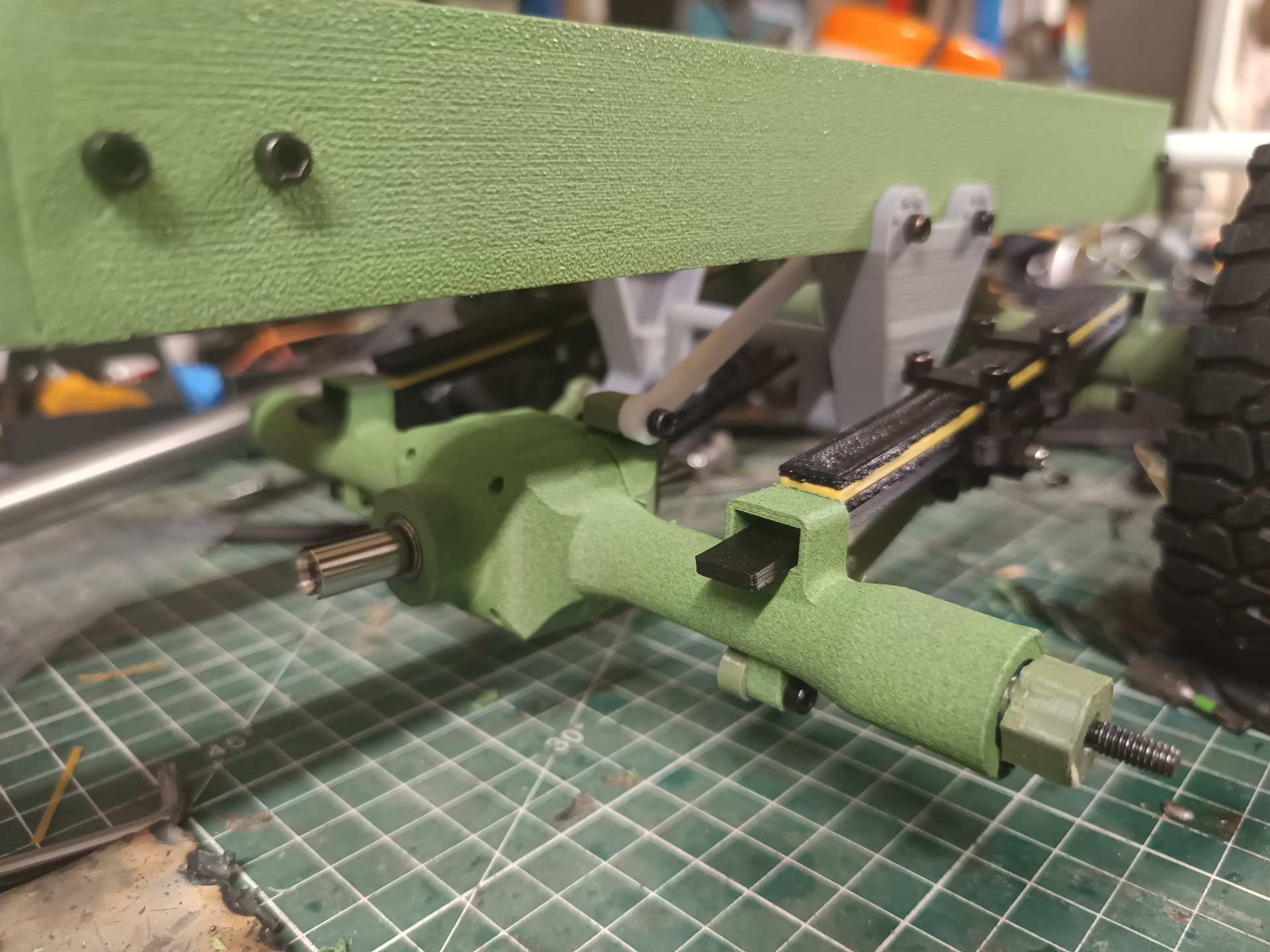 Rear Differential axles for 1/10 RC truck 8x8