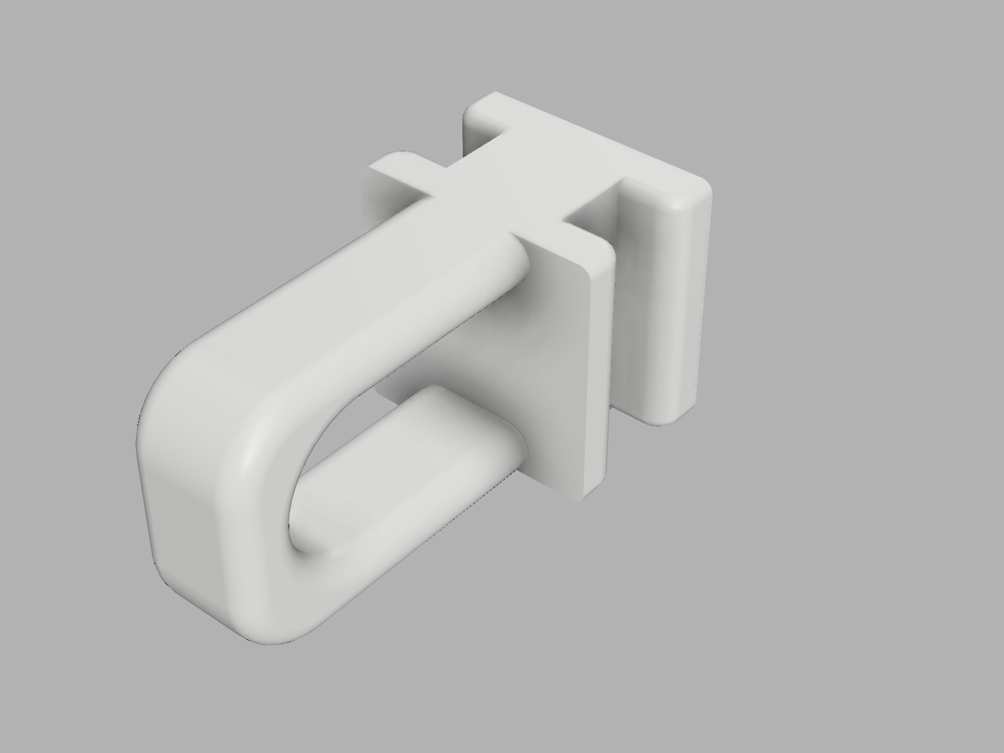 Curtain rail hook