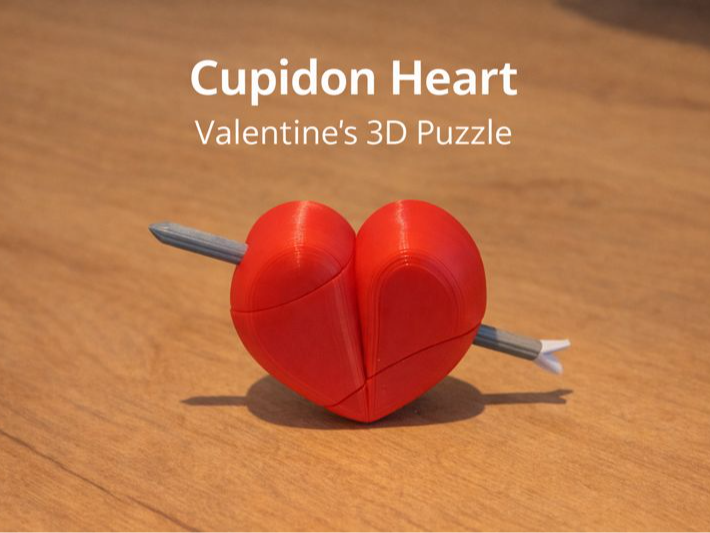 Cupidon Heart – Valentine’s 3D Puzzle