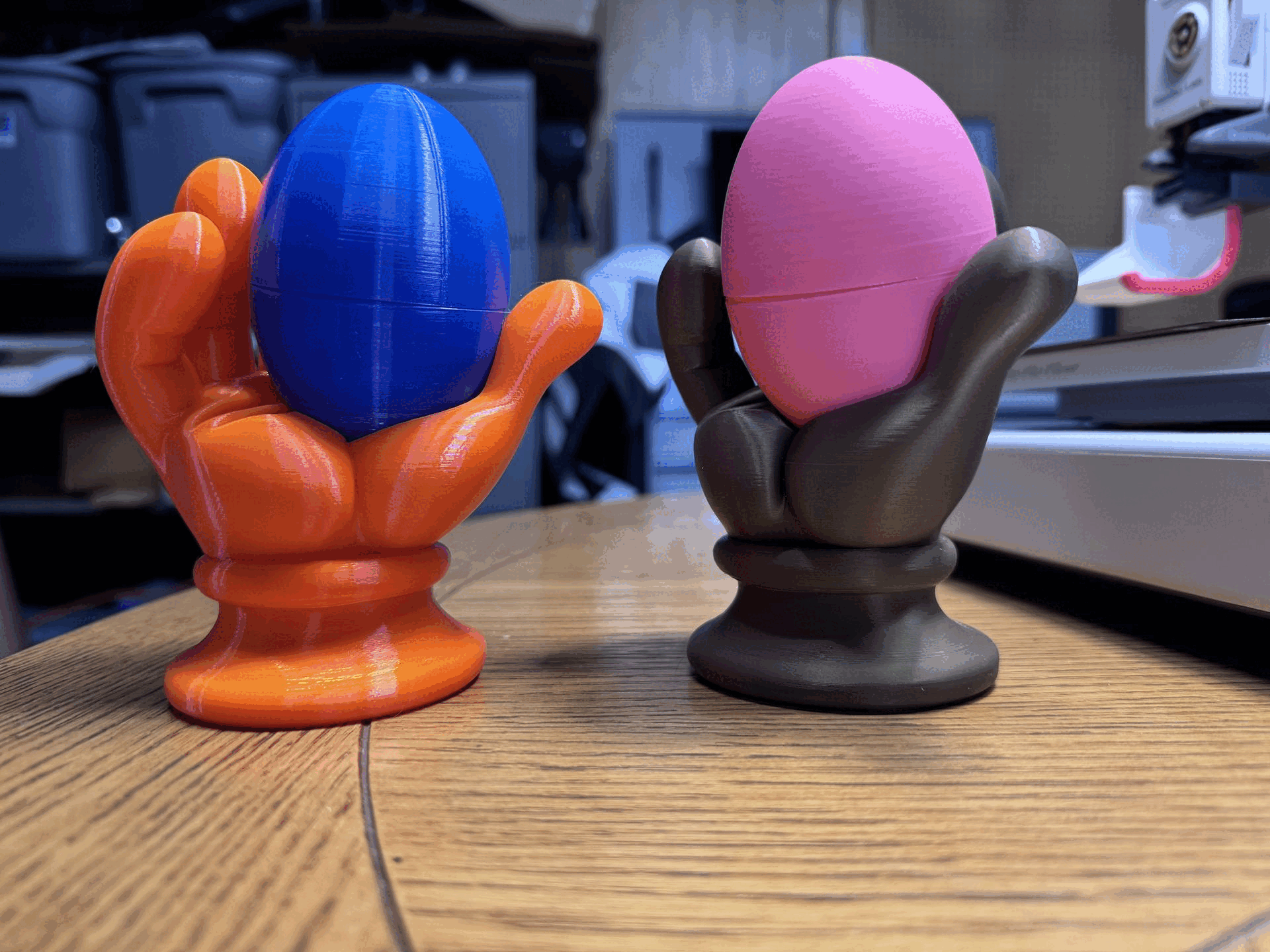 Cartoon Hand Easter Egg Holder