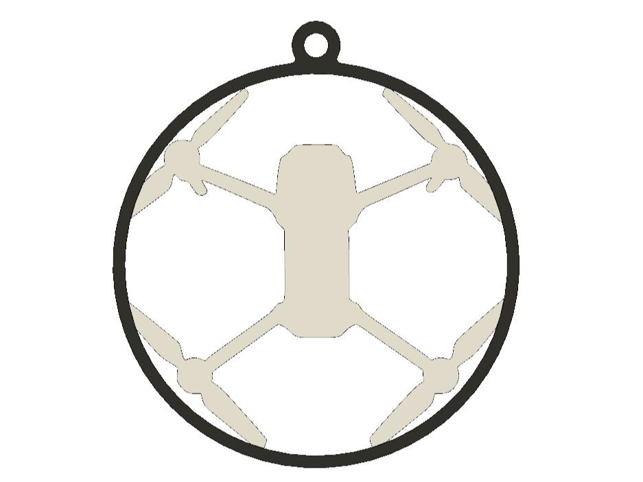 keychain drone