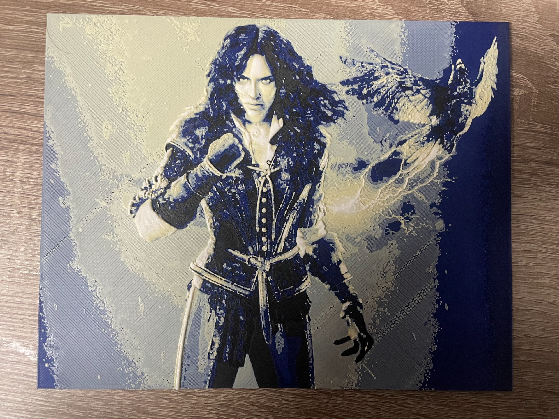 Yennefer Witcher hueforge