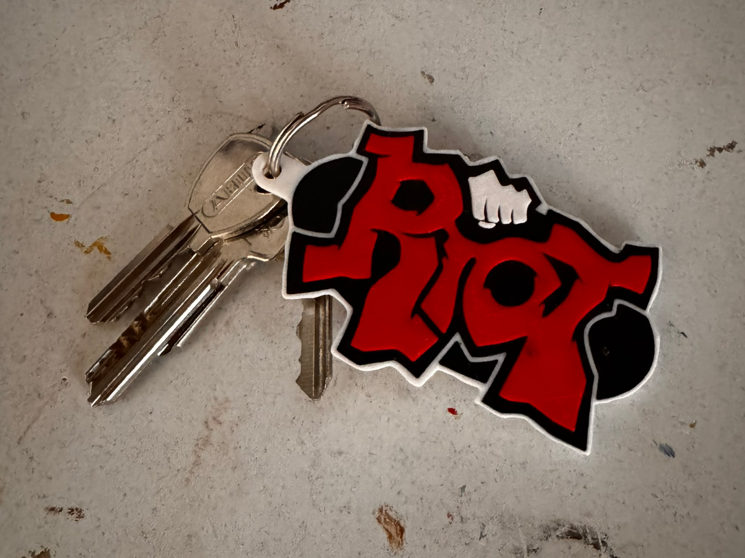 Riot Keychain