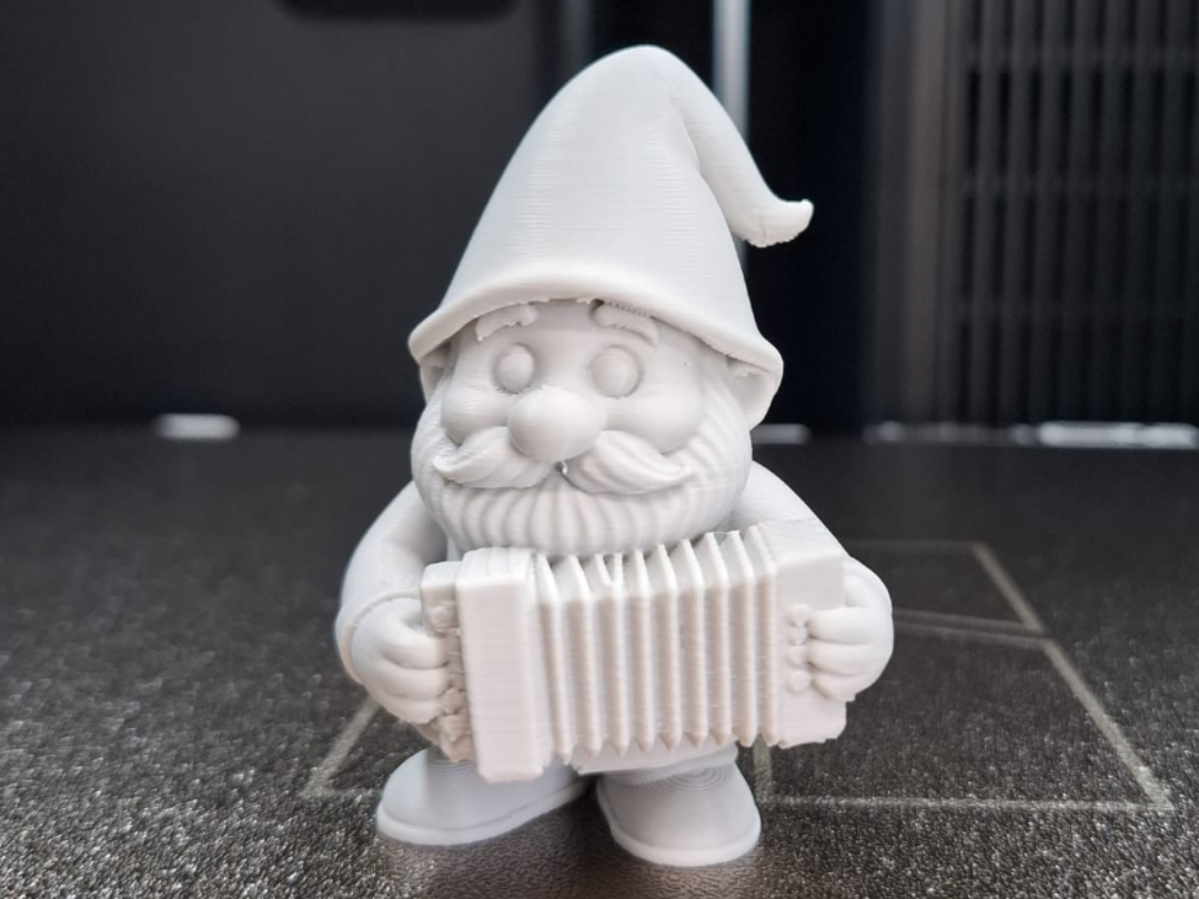Gnome Musician with Accordion