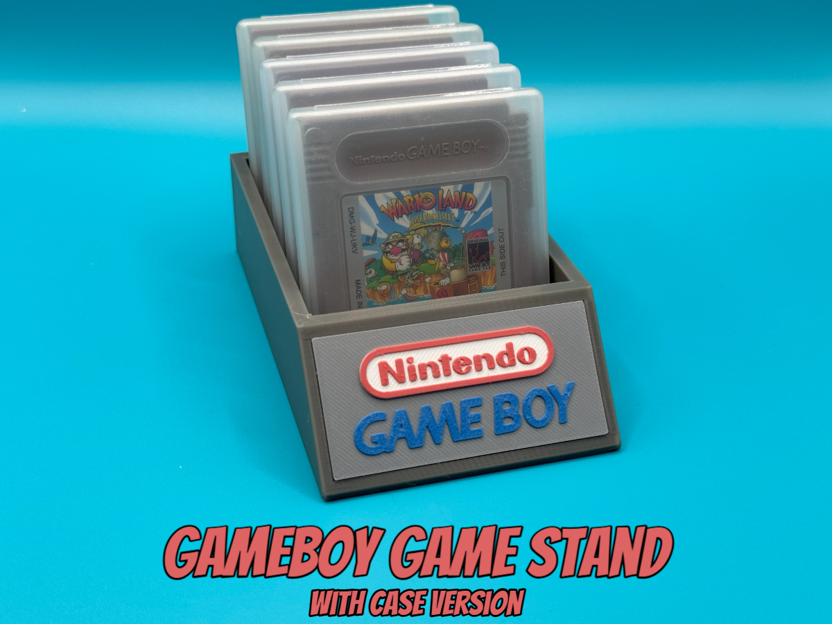Nintendo Gameboy Classic Game Stand (with case)
