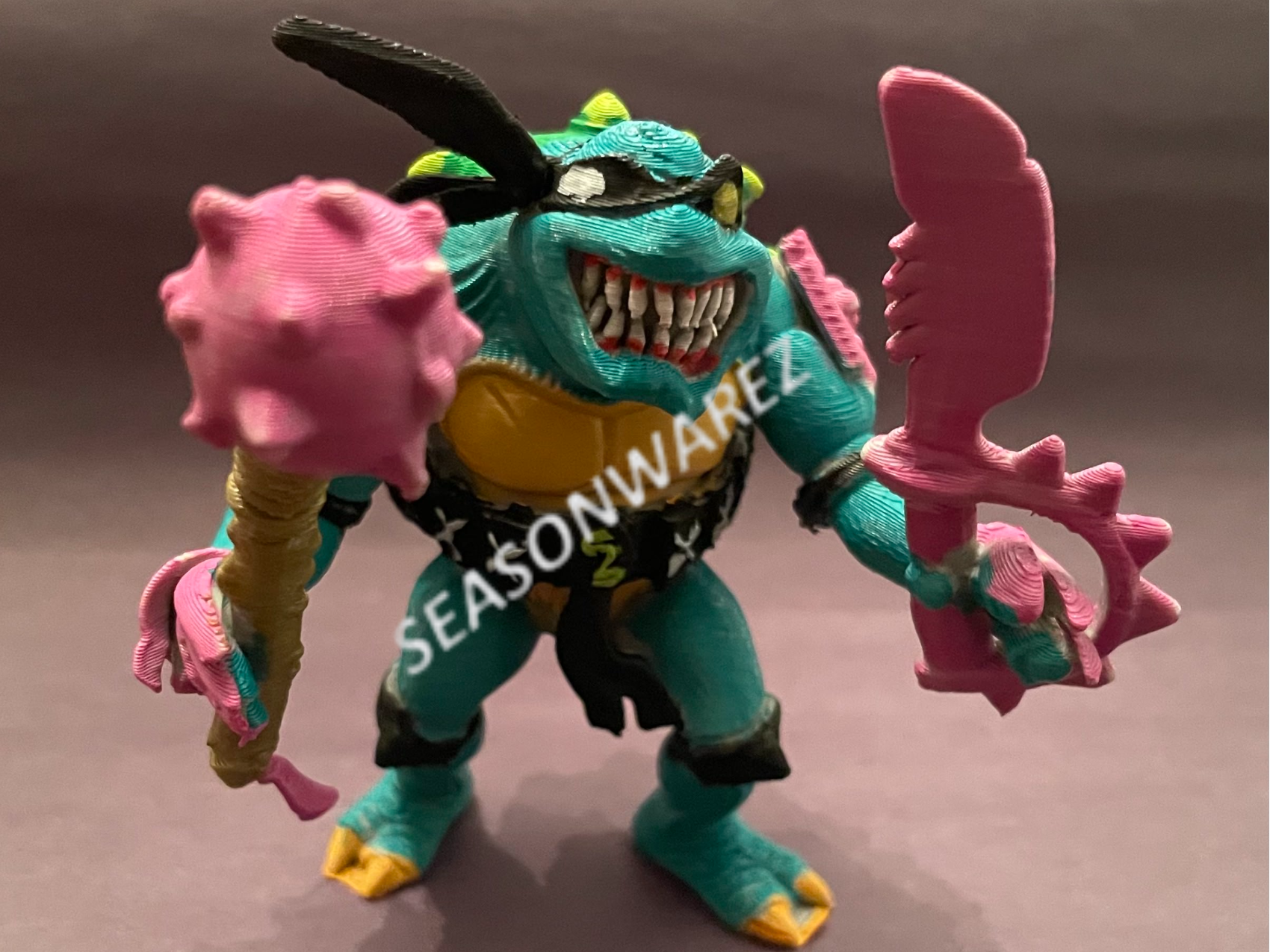 Slash - Evil Turtle from Dimension X (TMNT Toy)