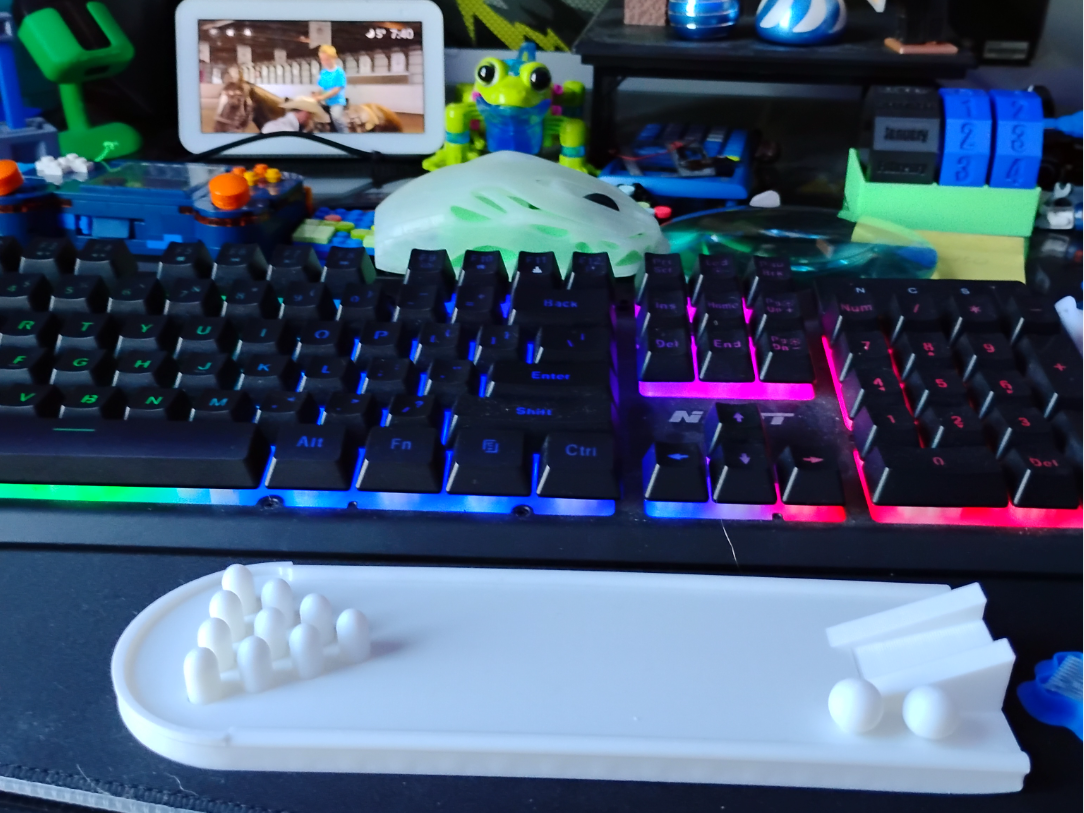 Mini bowling alley