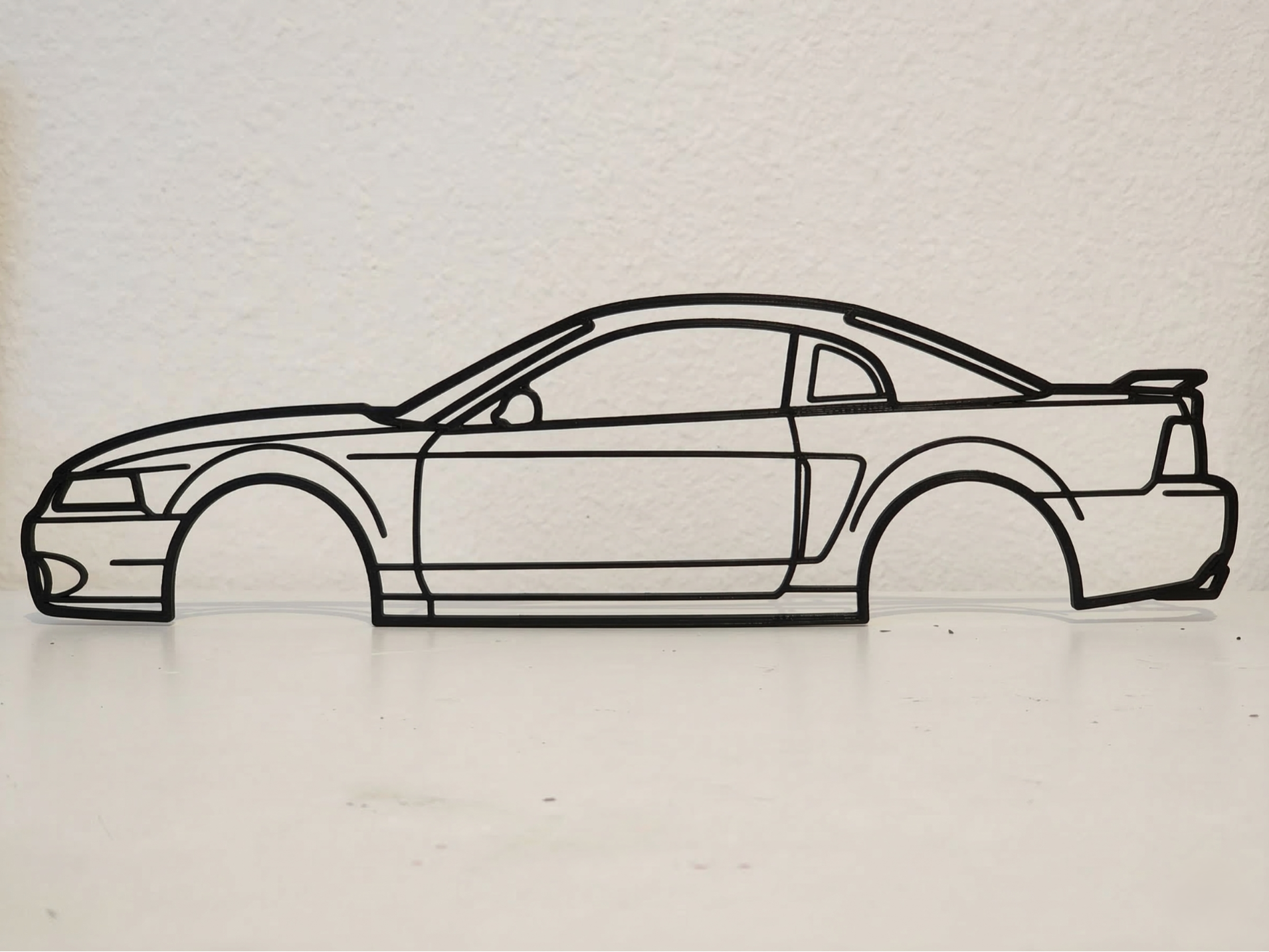 Ford Mustang New Edge 4th Gen SN95 Wall Art