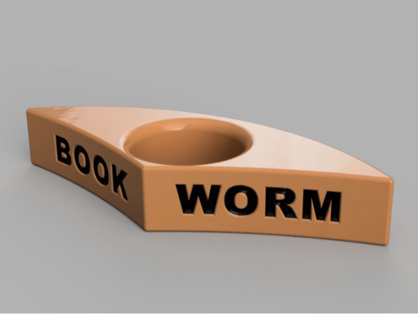 Book Worm Page Holder