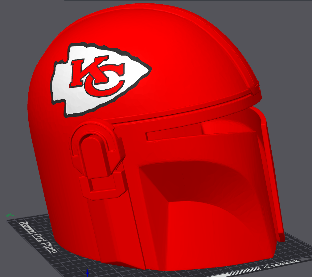 Chiefs Mandalorian Helmet