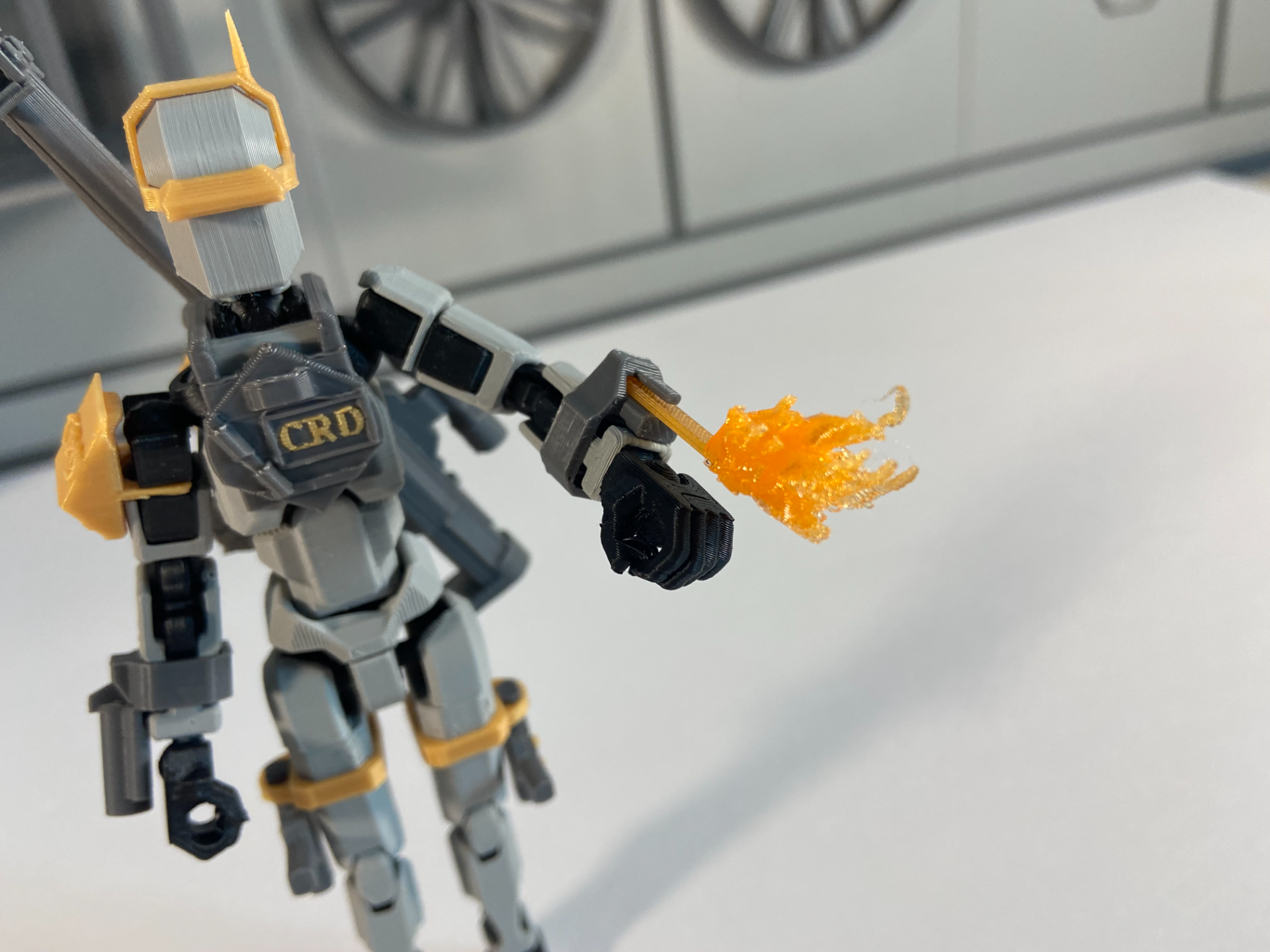 Dummy 13 Arm-Mounted Flamethrower