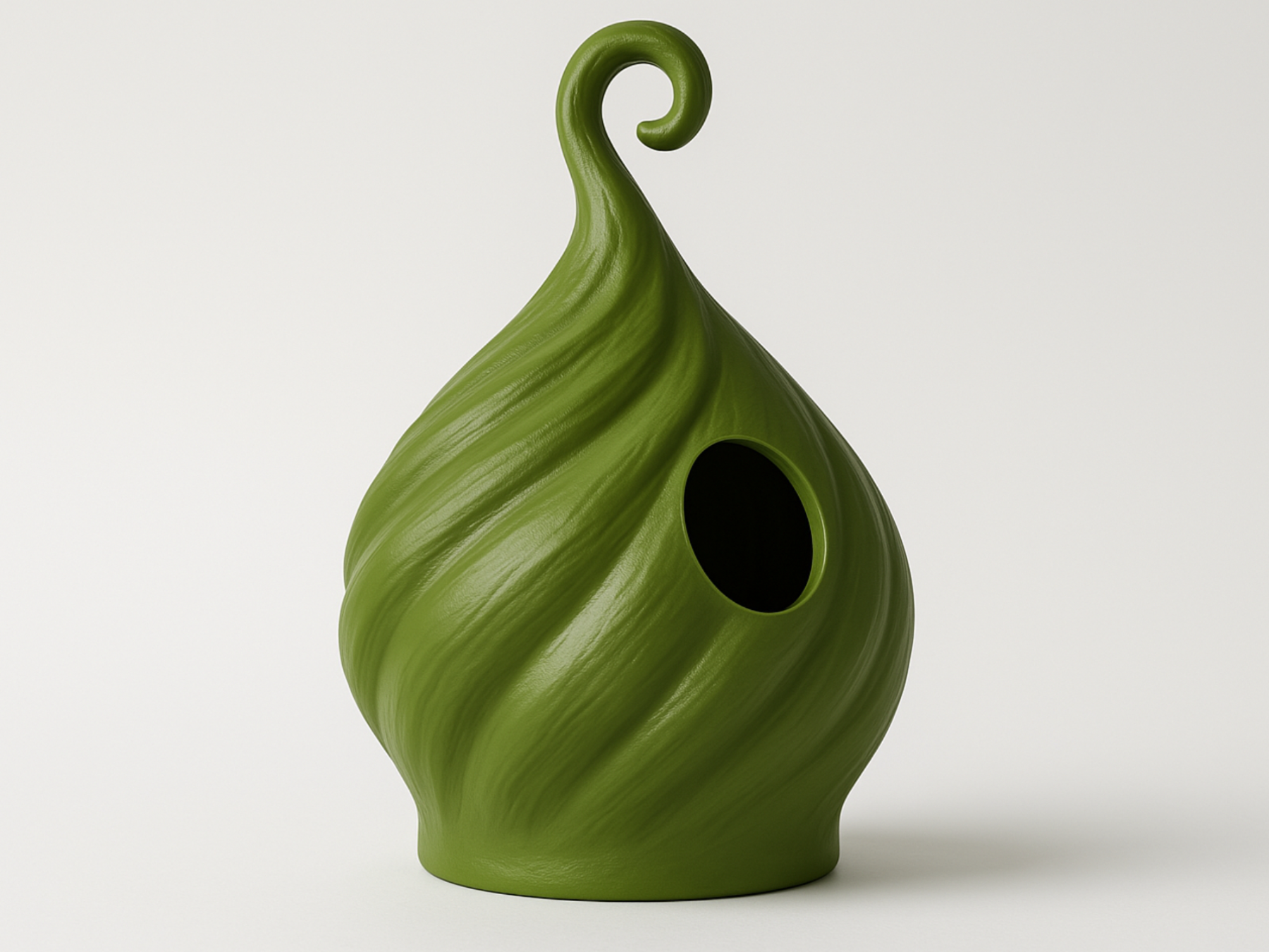 SproutSpire – A Nature-Grown Birdhouse