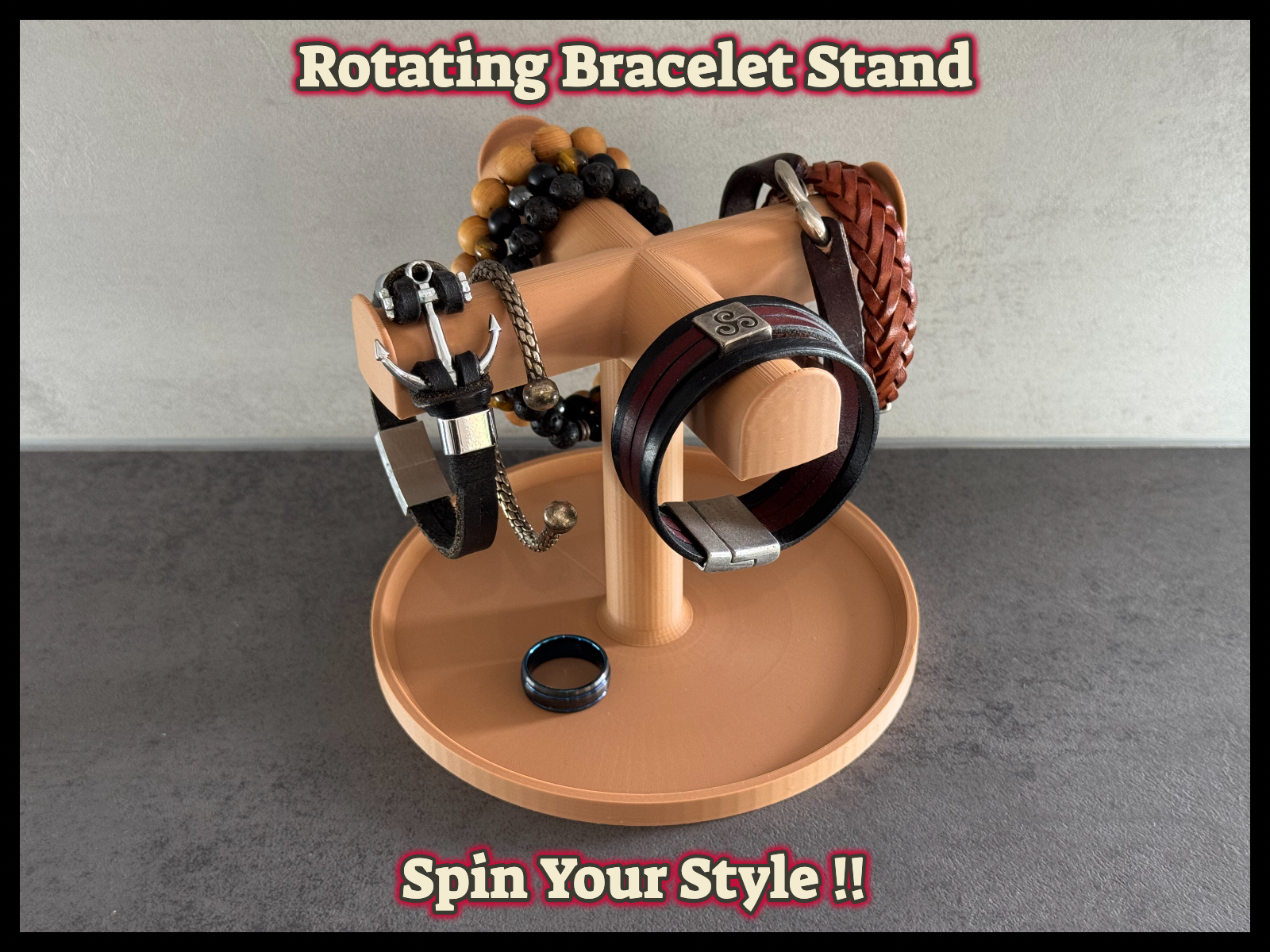 Support Bracelets rotatif
