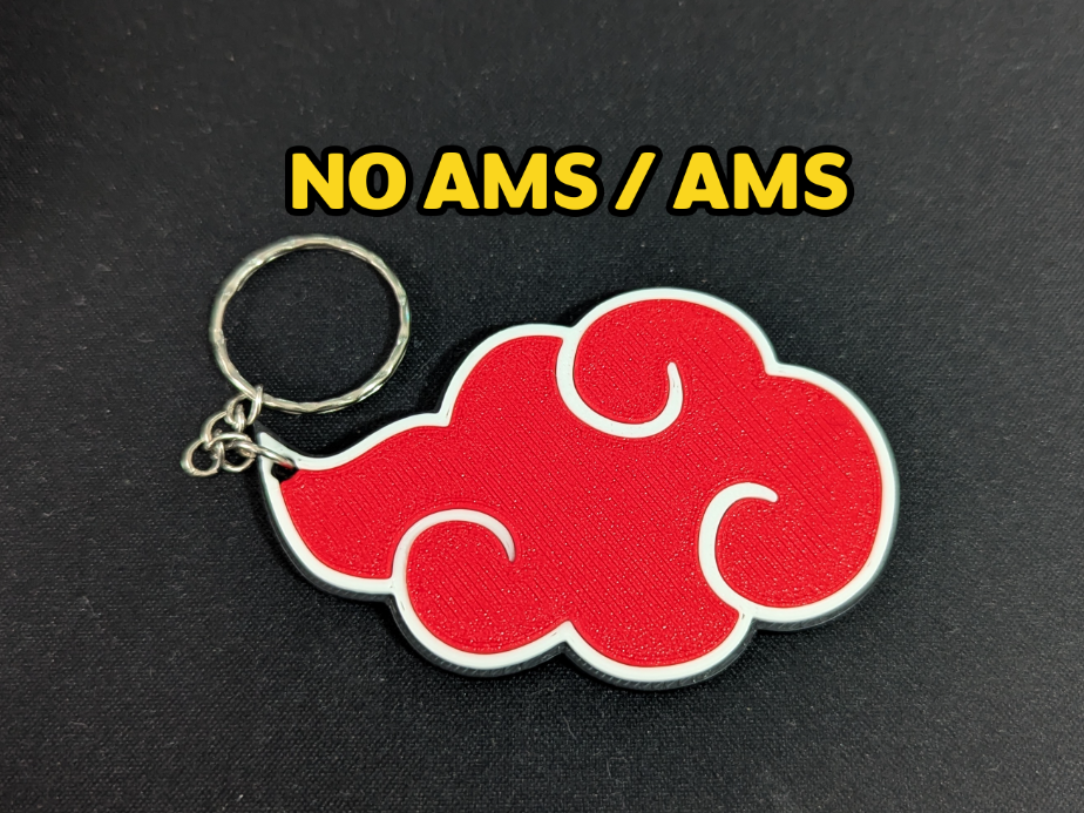 Akatsuki Cloud Keychain (NO AMS/AMS)