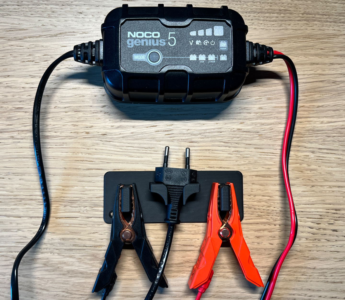 Noco genius trickle charger bracket