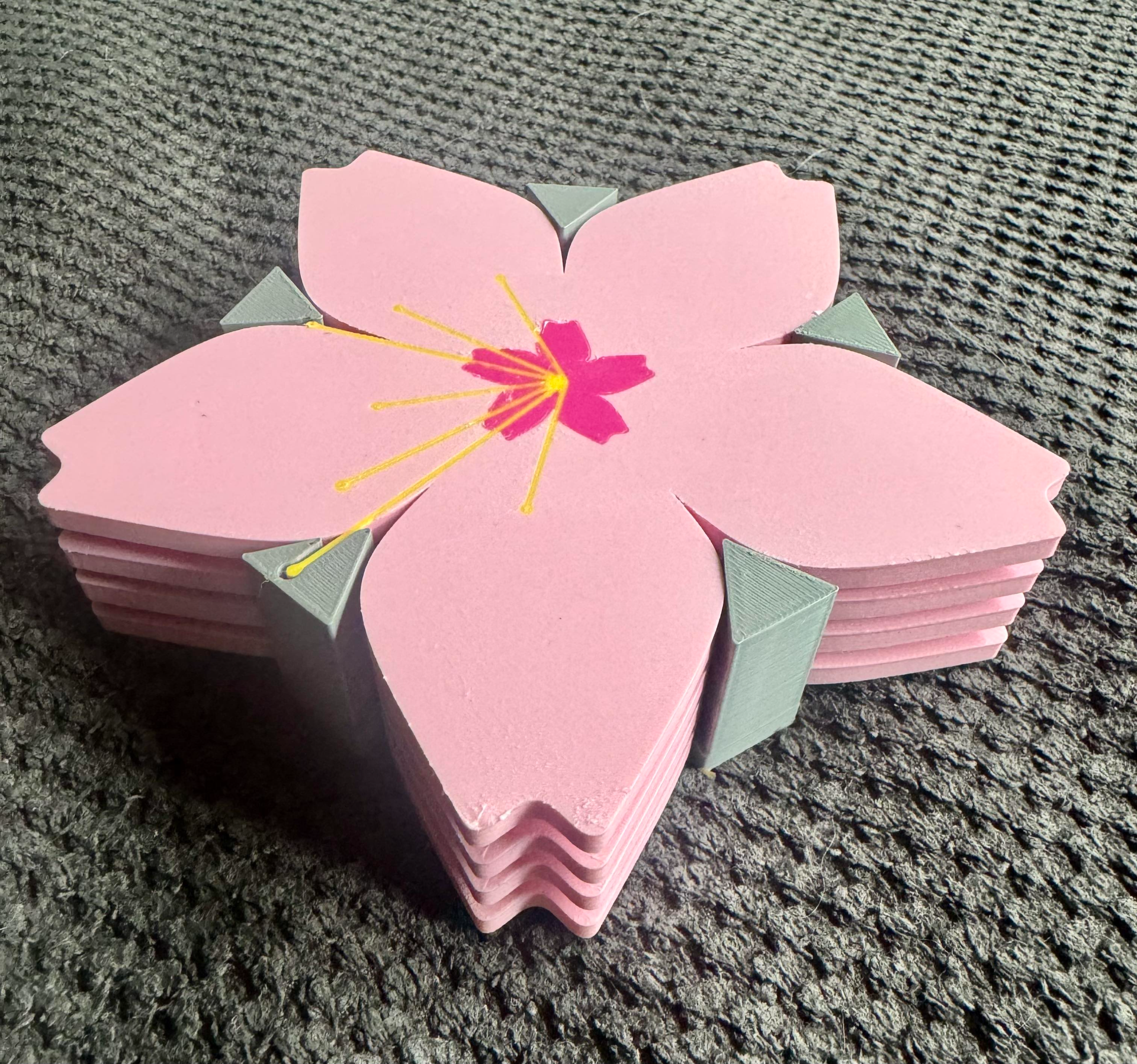 Cherry Blossom Coaster Set